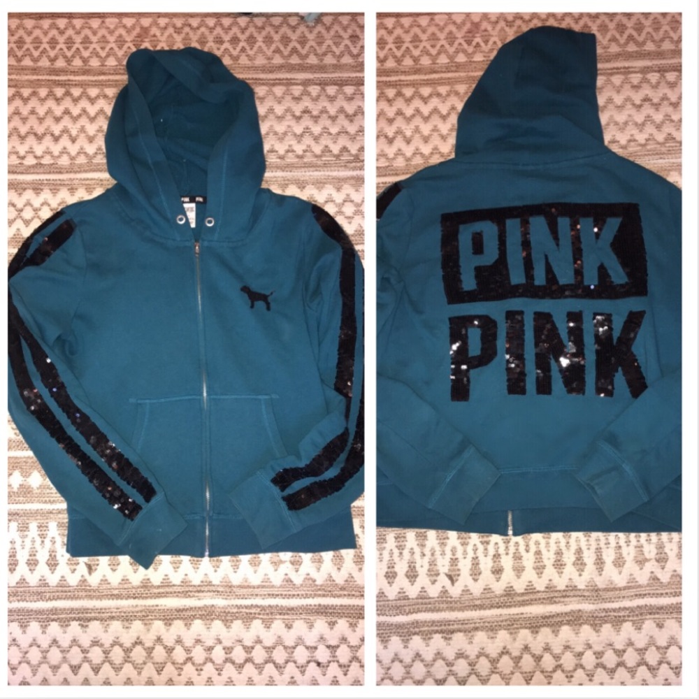 Victoria’s Secret Bling Pink hoodie